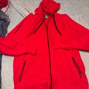 Red hoodie